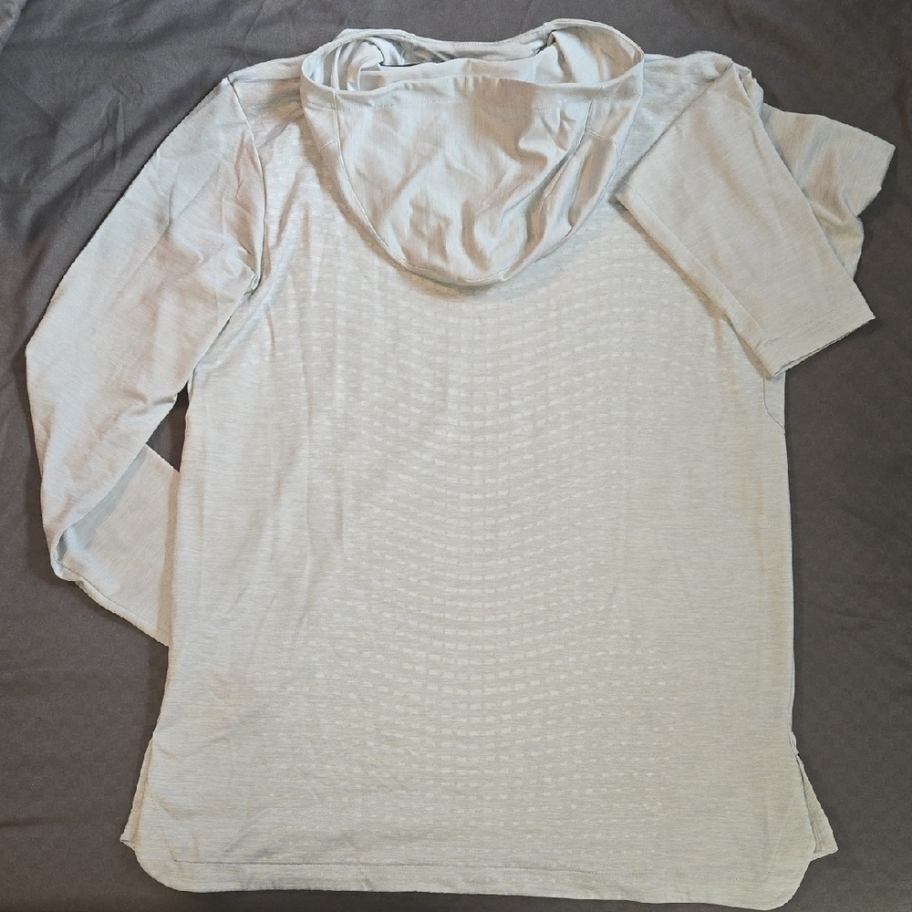 Clemson Nike Gray Long Sleeve Dri Fit Shirt - Picture 3 of 4